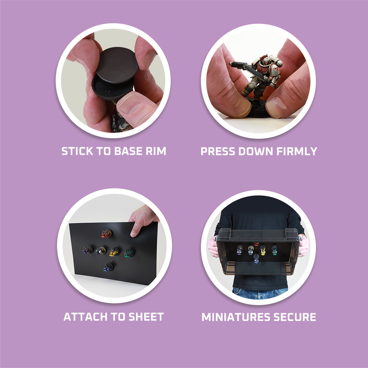 32mm Outer Base Magnet Circles - Image 3