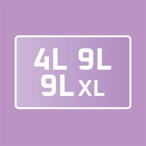 4L, 9L & 9L XL Non-Printed