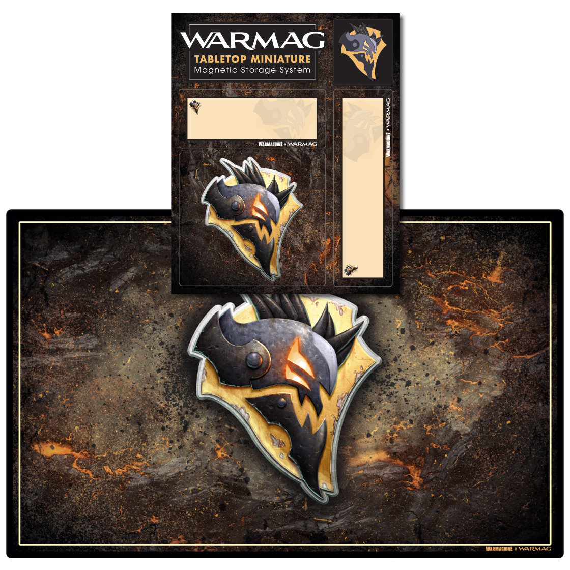 Warmachine®: Khymaera Shadowflame Shard Base Sheet - Image 2