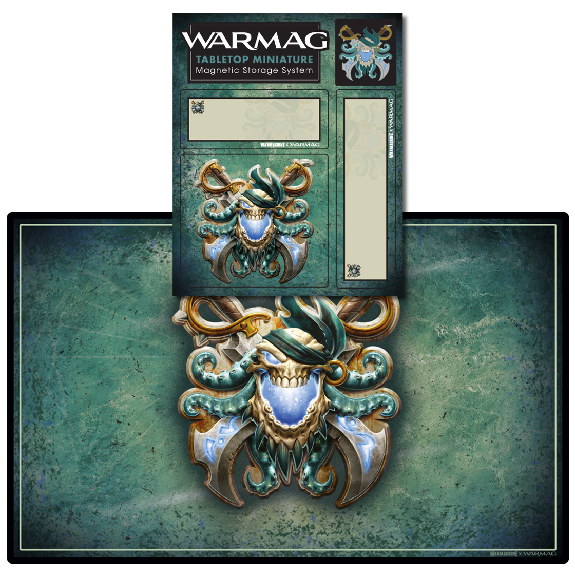 Warmachine®: Southern Kriels Brineblood Marauders Base Sheet – Bild 2
