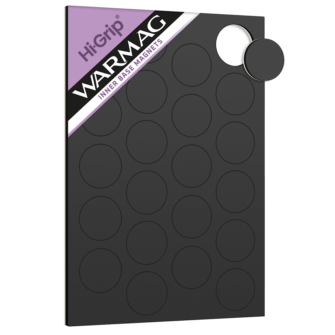 Hi-Grip® Inner Base Magnets to fit inside 25mm bases – Bild 1
