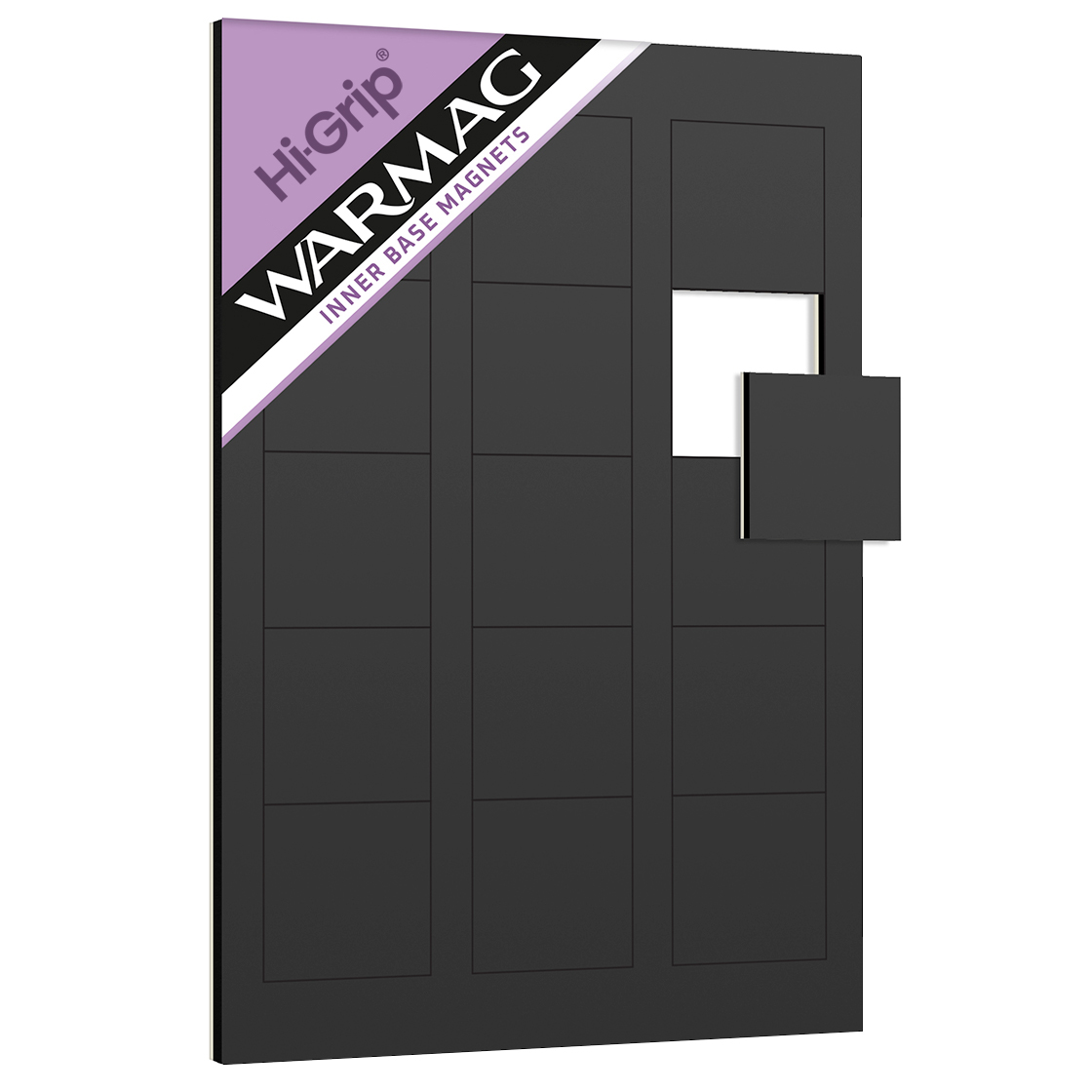 Hi-Grip® Inner Base Magnets to fit inside 30mm square bases - Image 1