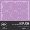 Hi-Grip® Inner Base Magnets to fit inside 50mm bases - Thumbnail Image 2